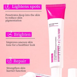 3PCS 7% Ar-butin + 4% Tranexamic Acid Cream，Dark Spot Corrector Face Cream for Women, Skin Brightening Korean Moisturiser, Anti Aging Hydrating Cream for Pigmentation, Reduces Redness，Even Skin Tone