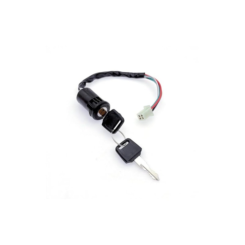 4 Wire Ignition Key Switch for ATV 50 250cc, Quad