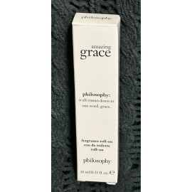 Philosophy NEW Philosophy Amazing Grace EDT Eau de Toilette .33 oz 10mL Travel Size Roll On