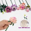 Flower Bouquet Building Set, Artificial Rose Blocks Botanical Toys for