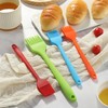 4PCS Silicone Basting Pastry Brush, MONGSEW Heat Resistant Food Brush