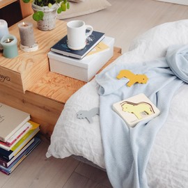 Kindsgut Animal Puzzle, Layered Puzzle, Educational Toy for Promoting Motor Skills, Wooden Motor Skills Toy, Practical Size for Home and Travel, Lion