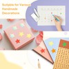 PATIKIL Star Stickers Roll 1", 500 Pcs Self-Adhesive Reward Stickers