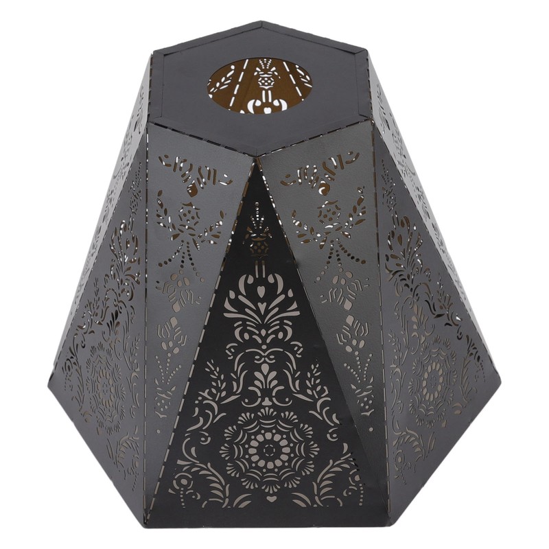 Lamp Shades Modern Scandinavian Style E27 E26 Wrought Iron Hexagonal