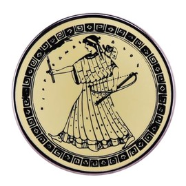 Artemis enamel pin hunting goddess badge Greek mythology brooch for Backpacks