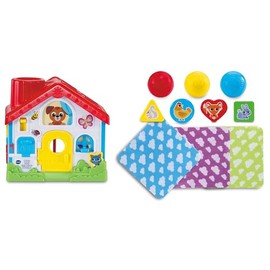 Vtech Baby - Babies 4-in-1 Explorer House - Montessori Educational Toy with Versatile Activities, Shapes and Colours as well as 10 Piece Accessories - For Children from 9-36 Months