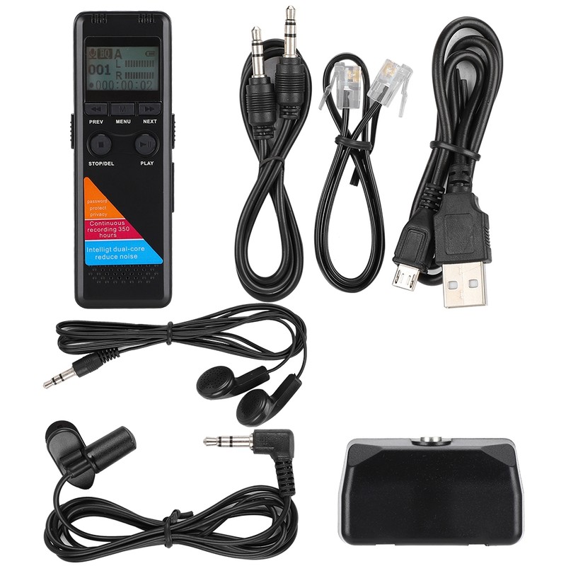 MP3 MP4 8GB 3.5mm Stereo LCD Screen Portable HD USB