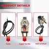 Heavy Duty Toggle Switch SPST 2 Pin ON/Off Rocker Toggle