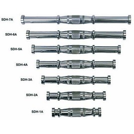 Ader Sporting Goods Pro-fix Contour Dumbbell Handle #1-#10 (Chrome, SDH-A7)