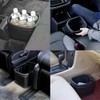Leather Car Trash Can, Luxury Car Organizer, Leakproof Garbage Can