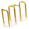 PAMINGONO Paper Cup Organizer Station Coffee Station Supplies Acrylic Paper