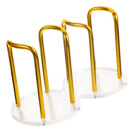 PAMINGONO Paper Cup Organizer Station Coffee Station Supplies Acrylic Paper Cup Storage Holder for Gyms Homes