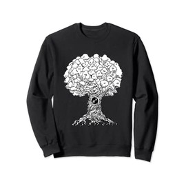 Tree of Life Viking Moon Tree of Life Sagittarius Sweatshirt