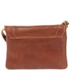 LECONI LE3078 Women's Small Shoulder Bag Clutch Cross Bag Natural