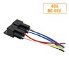 2 Pcs JD-2912 4 Pin DC 48V 40A Relay Multi-Purpose