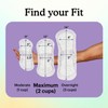 Because Incontinence Pads for Women - Maximum Absorbency, Postpartum Liners,