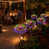 Solar Firework Garden Lights for Outdoor Decor – Waterproof Dandelion