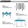 ABCCANOPY Patio Pop Up Canopy Tent 10x10 Commercial-Series (Sky Blue)