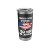 Divided States of America Patriotic Together We Can Heal Stainless