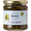 Biona Cornichons with Dill & Mustard Seeds, 330 g
