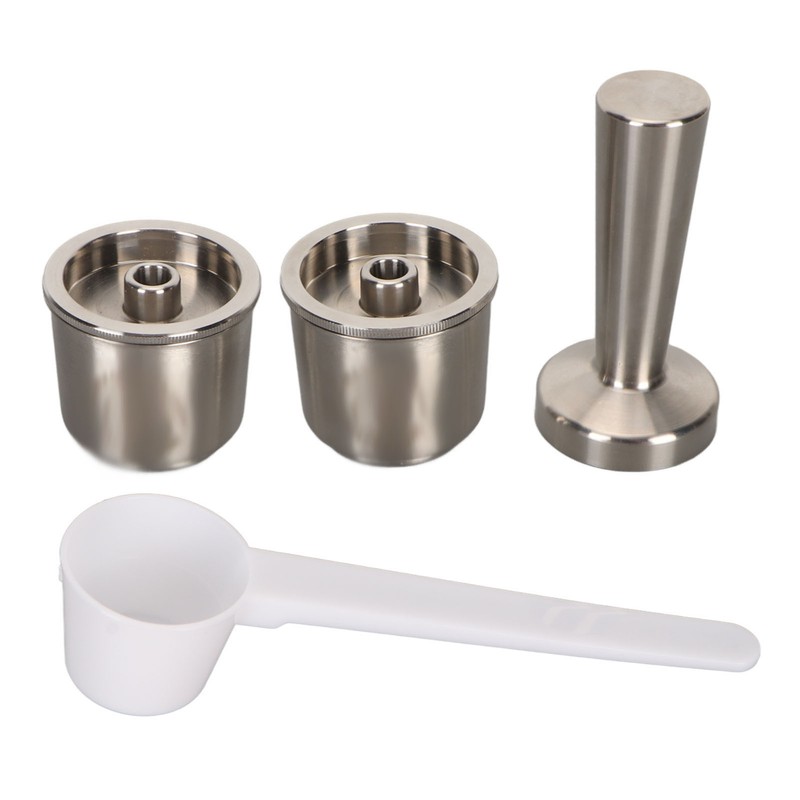Stainless Steel Refillable Coffee Capsules Eco Friendly Reusable Coffee Pods
