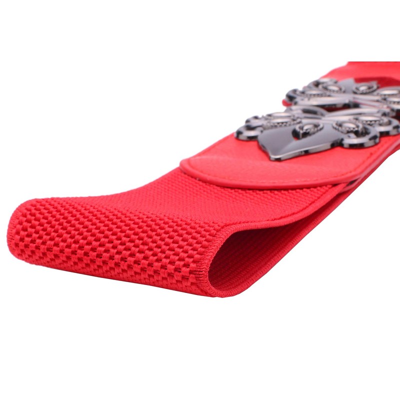 Syuer Womens Vintage Wide Elastic Stretch Waist Belt Retro Cinch