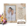 Pavilion Gift Company Mother Memorial 4x6 Inch Picture Frame, Beige