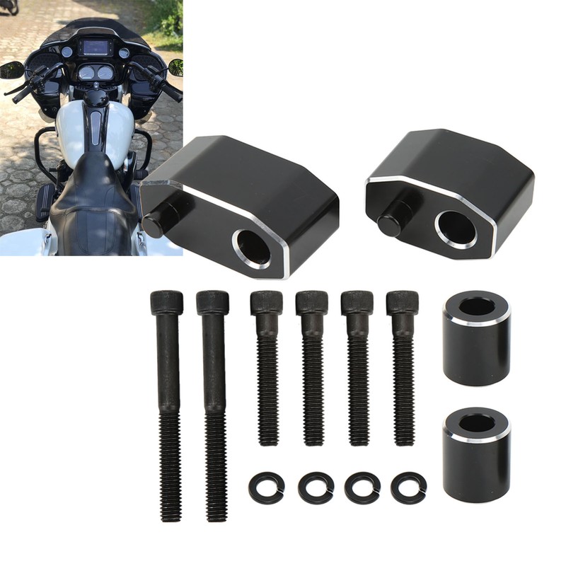 Driver Floorboard Extenders Strong Grip Comfortable Replacement for Classic FLHTC