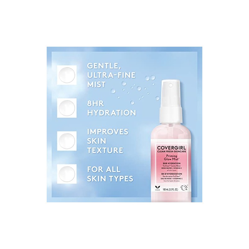COVERGIRL Clean Fresh Skincare Priming Glow Mist