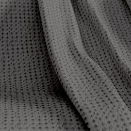 King Dark Gray 100% Cotton | Lightweight | Breathable | Anti-Odor | Warm & Cozy | Perfect for Layering | Waffle Weave Throw Blanket for Bed & Couch | All-Season Bedding