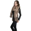 ToBeInStyle Women's Winter Super Warm Chunky Oversized Cozy Knit Scarves,