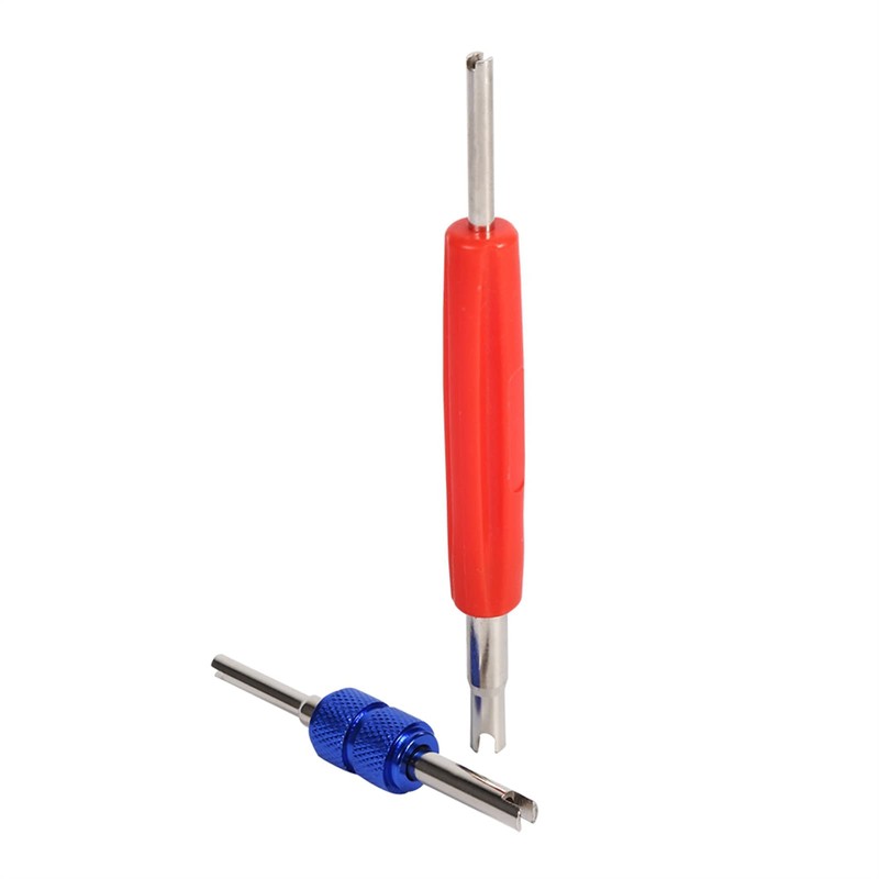 Air Conditioning Valve Insert, 102 Pieces Assortment A/C R134a/R12 K?ltereifenVentil-Schaftkern-Werkzeugzeugatz,