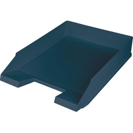Helit "the green staff", DIN A4-C4 Letter tray, made of recycled plastic, Blue Angel certified, 1 piece