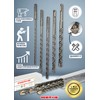 WERHE SDS Plus Concrete Drill Bit Set 5 Pieces 6,