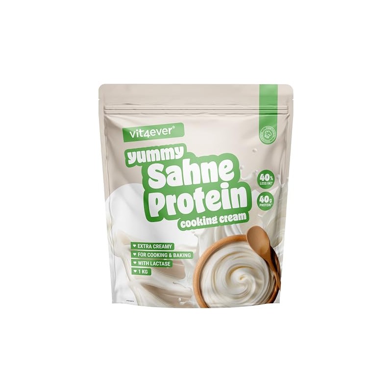 Yummy Cream Protein - 1000 g Bag - Protein-Rich Cooking