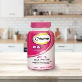 Tabletas Calcio y Vitamina D3 Caltrate 600+D3 Suplemento Alimenticio 200 Unidades