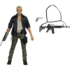 Bizak McFarlane The Walking Dead Articulated Figure Merle Dixon 12 cm 20 Points of Articulation for Poses with Accessories and Bookmark for Collectors and Fans (64384343)