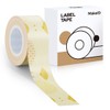 MakeID L1 E1 Q1 Label Maker Tape Refills, 16mm x