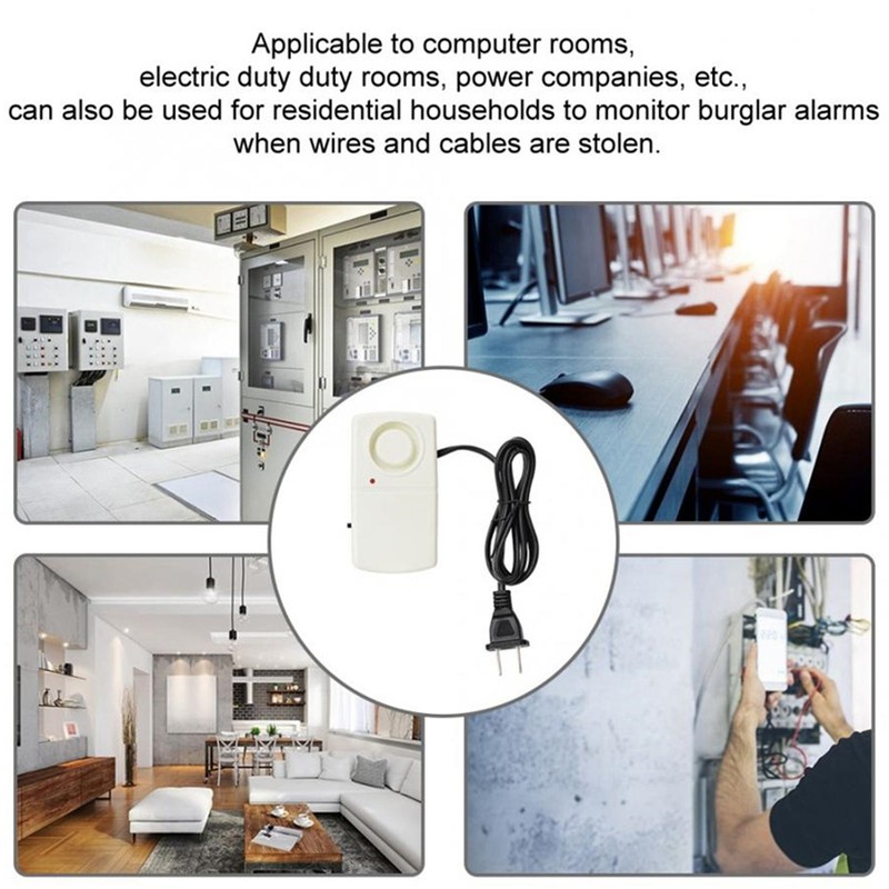 Power Failure Alarm LED Indicator 120db Smart Warning Automatic Power