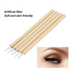 100pcs Eyeliner Brush Disposable Ultra Fine Point Eyeliner Applicator Cosmetic