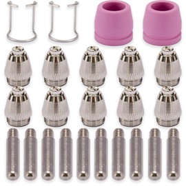 KERUE SG-55 AG-60 WSD-60 Plasma Cutter Cutting Torch Tip Nozzles Consumables Kit .045'' 24PCS