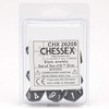 Dice - Opaque - d10 Chessex D10 Black w/White (10)