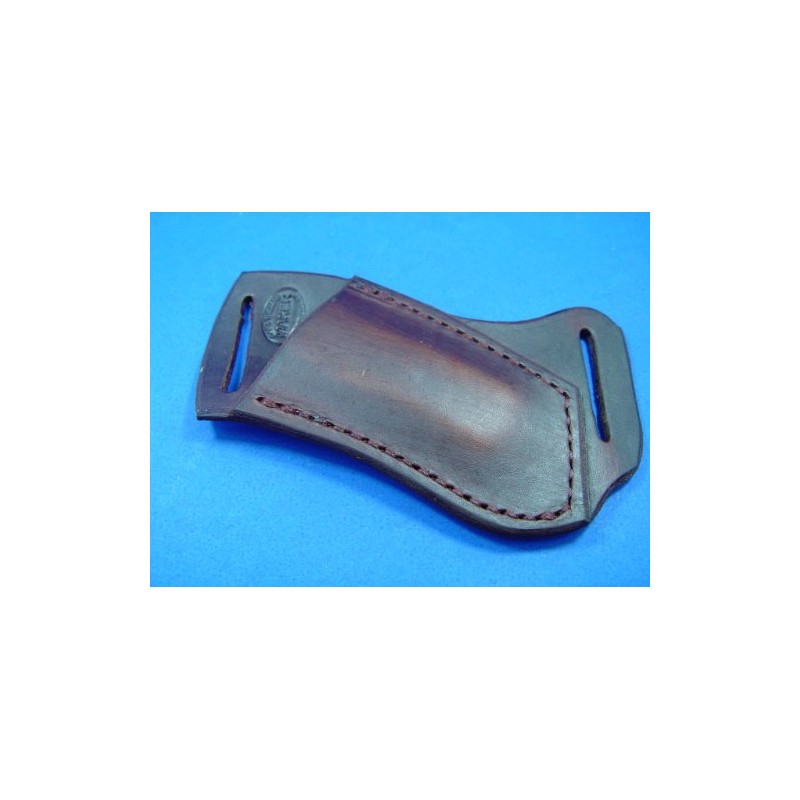 Custom Right Hand Cross Draw Leather Knife Sheath for Buck