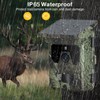 Solar Trail Camera 4K 50 MP, IP65 Waterproof Solar Trail