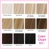 REECHO 12" Invisible Wire Hair Extensions with Thinner Softer Lace