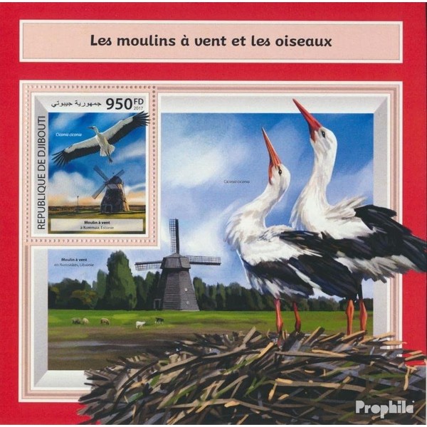 Djibouti miniature sheet 927 (complete. issue.) unmounted mint/never hinged **