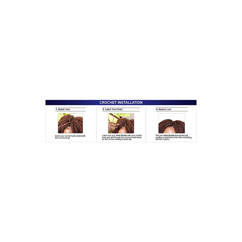 6 PACKS/LOT FreeTress Equal Synthetic Hair Braids Marley Braid (Jamaican