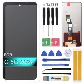 Screen Replacement for Motorola Moto G 5G 2024 XT2417 XT2417-1 XT2417D 6.6'' Assembly LCD Display Touch Screen Digitizer Tools Kit