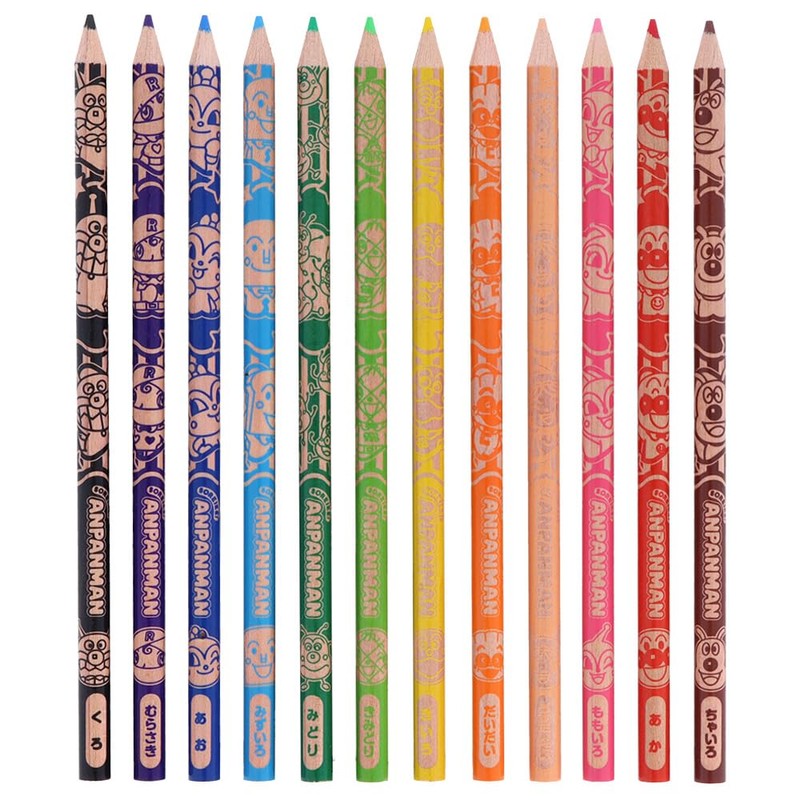 Sunstar Stationery Anpanman 0220009A Colored Pencil, Anpanman