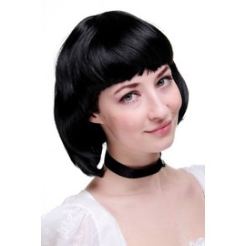 Wig Me Up - Pw0114-p103 Black Bob Sexy Women's Wig, Carnival
